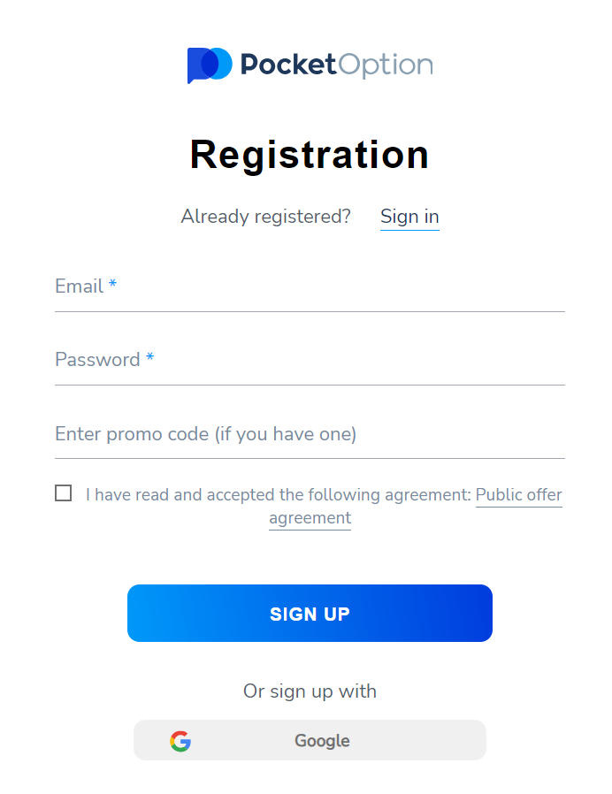 Guide to registering via google or facebook in India.